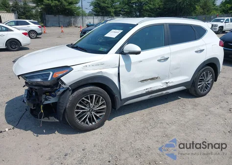 2020 Hyundai Tucson Limited z USA, uszkodzony, nr VIN KM8J3CAL7LU239981
